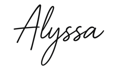 Alyssa Signature