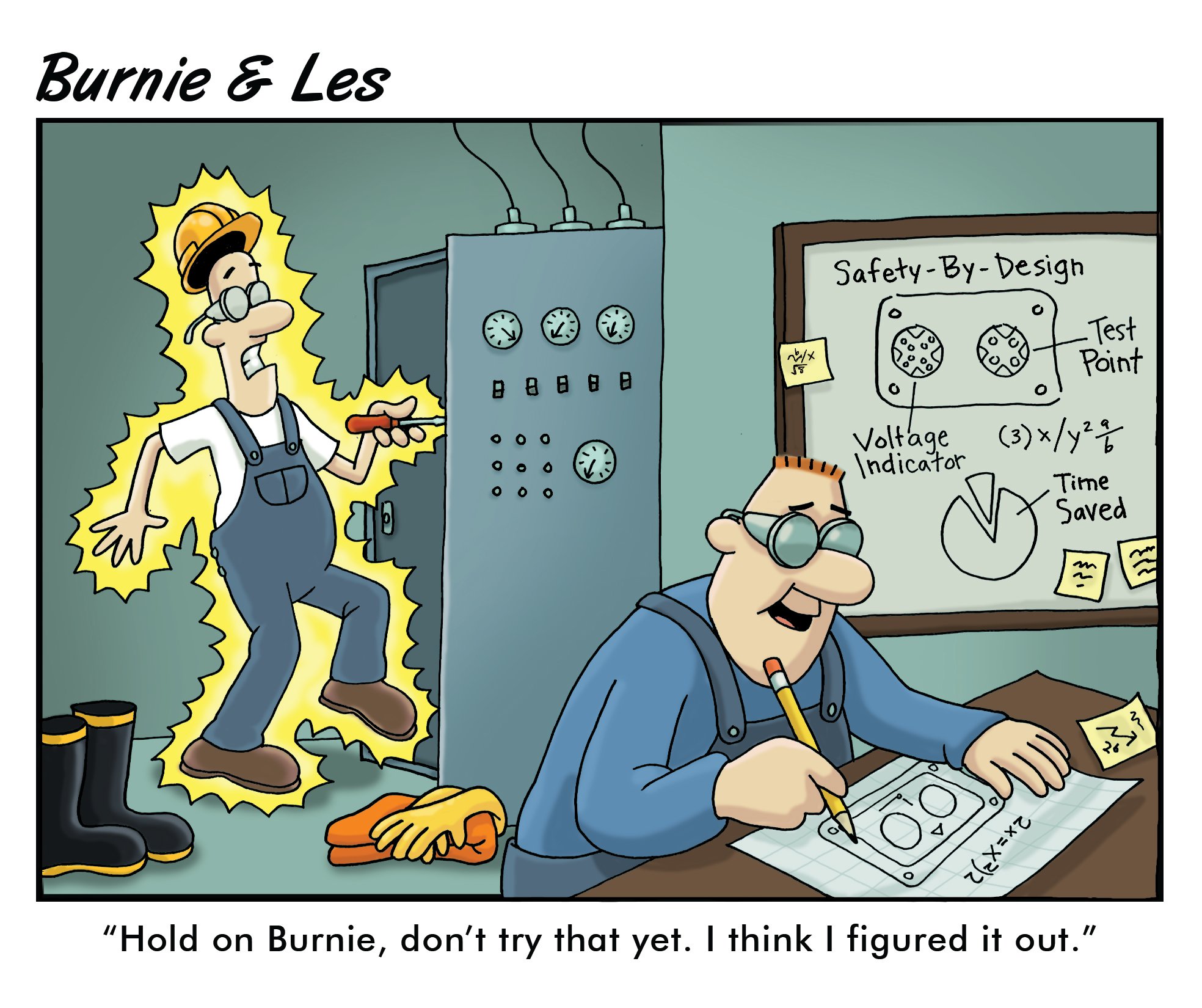 Burnie and Les Discover VTS