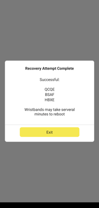 Recovery - Successful